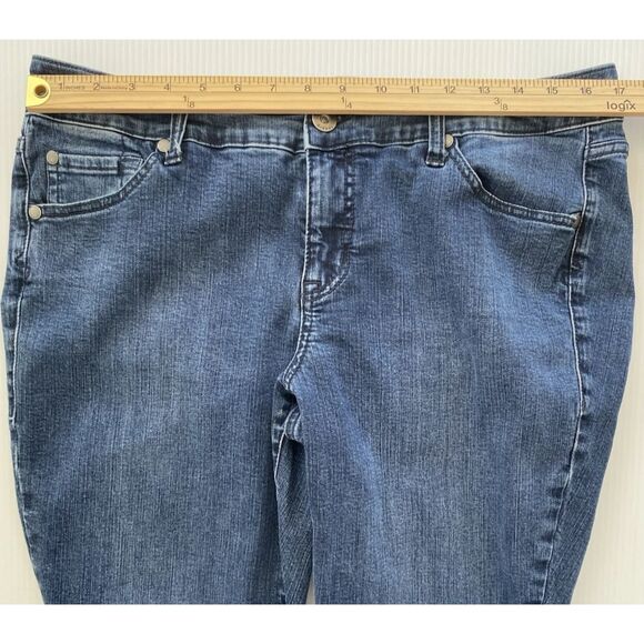 Torrid Denim Women's Skinny We Swear By The Fit Jeans Size 14R (Fit 34x29) - Picture 6 of 13